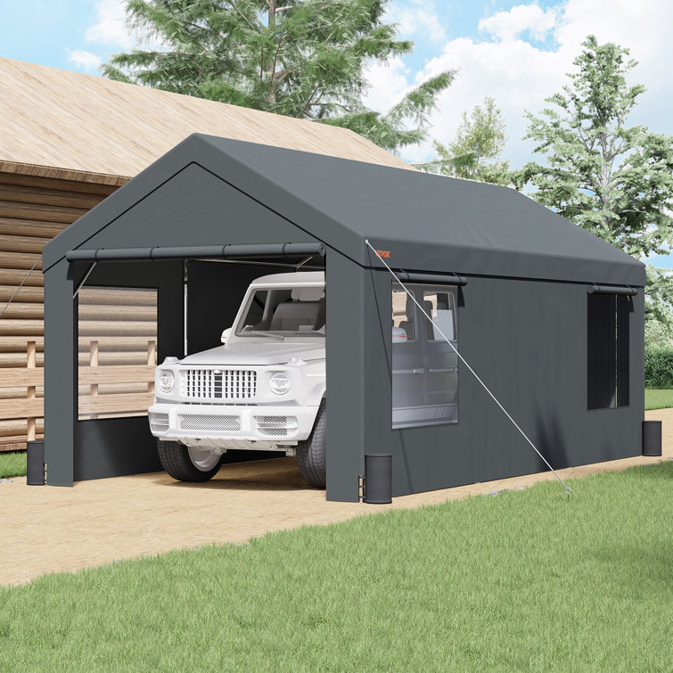 Steel portable clearance garage